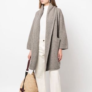Lauren Manoogian Alpaca Cardigan Coat